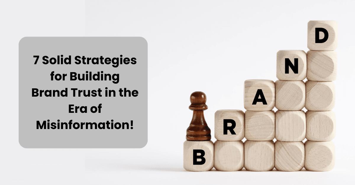 strategies for building brand trust